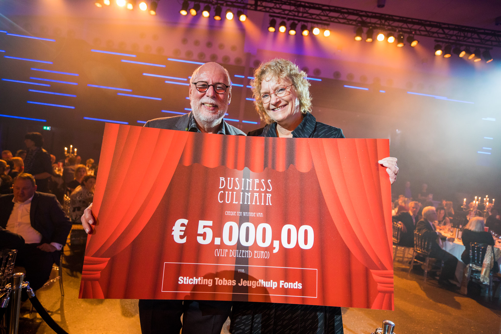 5.000,00 € für die Stiftung Tobas Jugendhilfefonds