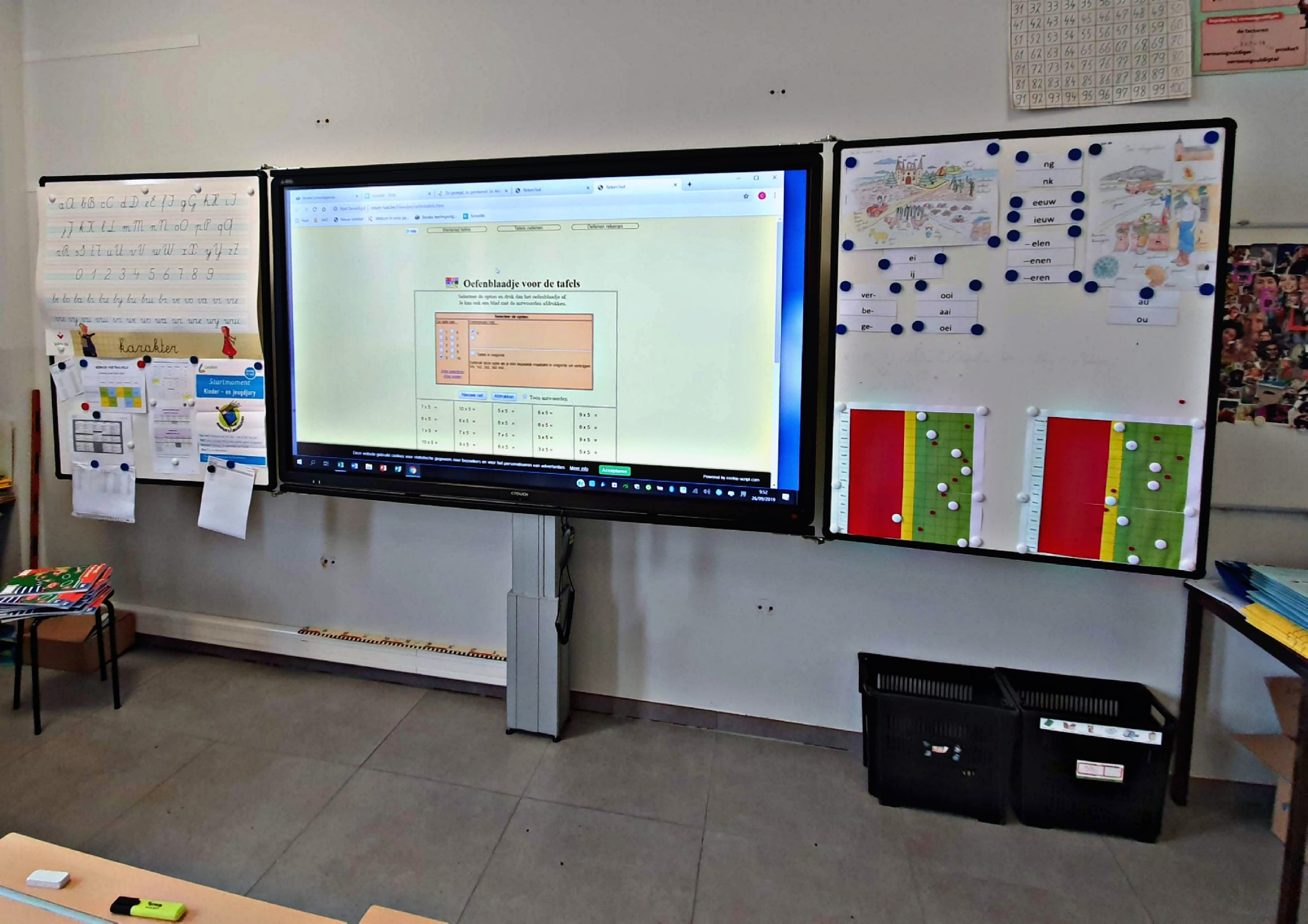 CTOUCH digiborden in Katholieke Basisschool Lanaken - FOXX AV