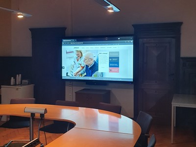 Clevertouch Poly Conference im Jessa Krankenhaus