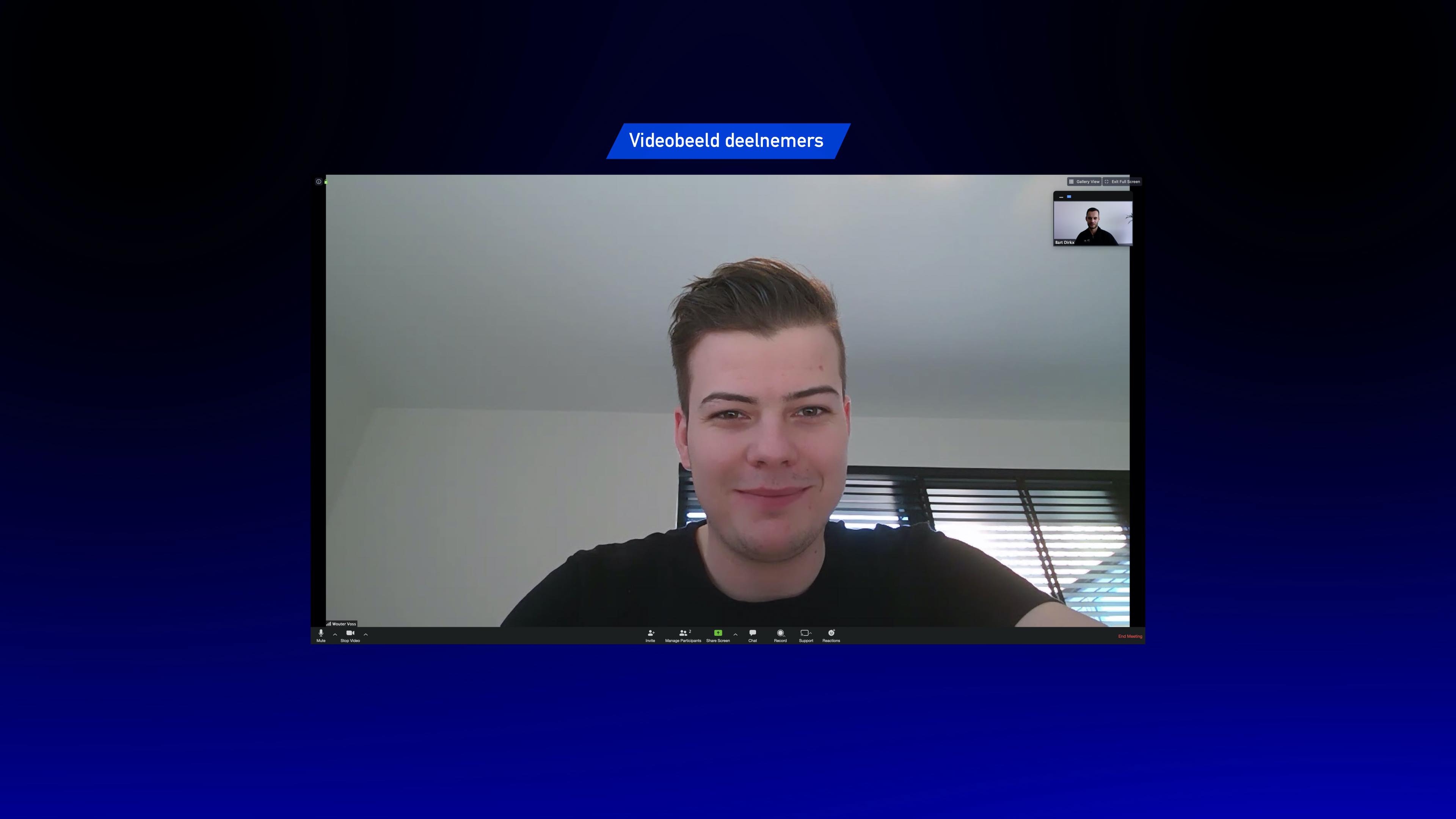 ZOOM start scherm by FOXX AV