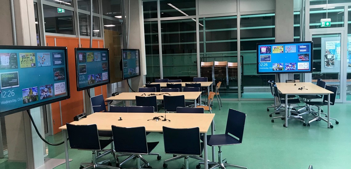 Collaboration learning AV-opstelling RU - FOXX AV