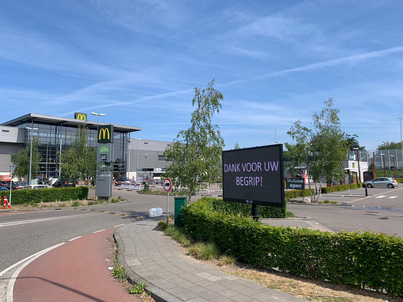 LED Narrowcasting bijSTOX Venlo (NL)