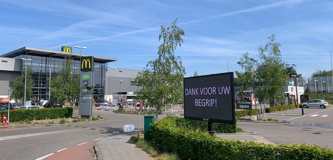 LED Narrowcasting bij STOX Venlo - FOXX AV