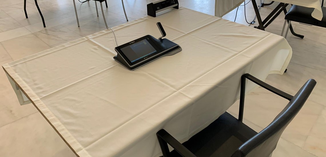 Provinz Limburg - temporäre AV - Festsaal durch FOXX AV