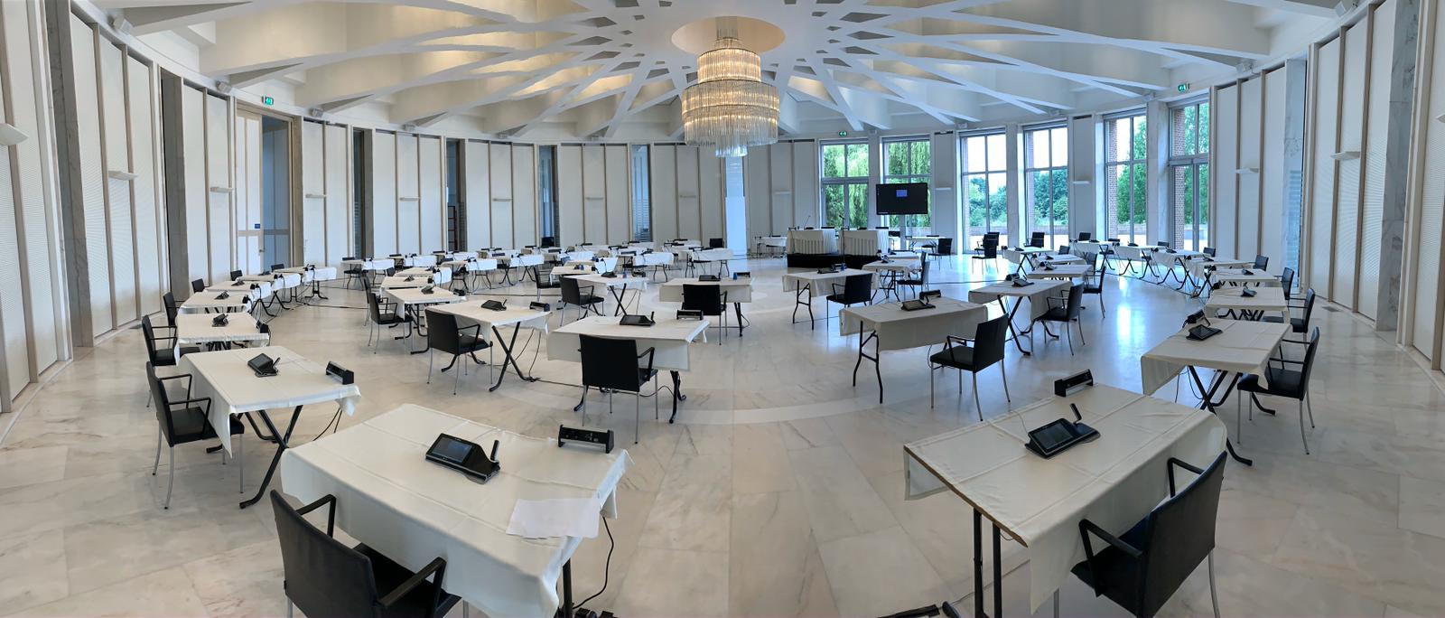 Provinz Limburg - temporäre AV-Multifunktionshalle durch FOXX AV