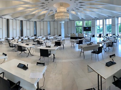 Provinz Limburg - temporäre AV-Multifunktionshalle durch FOXX AV