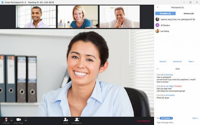 Zoom videoconferencing by FOXX AV