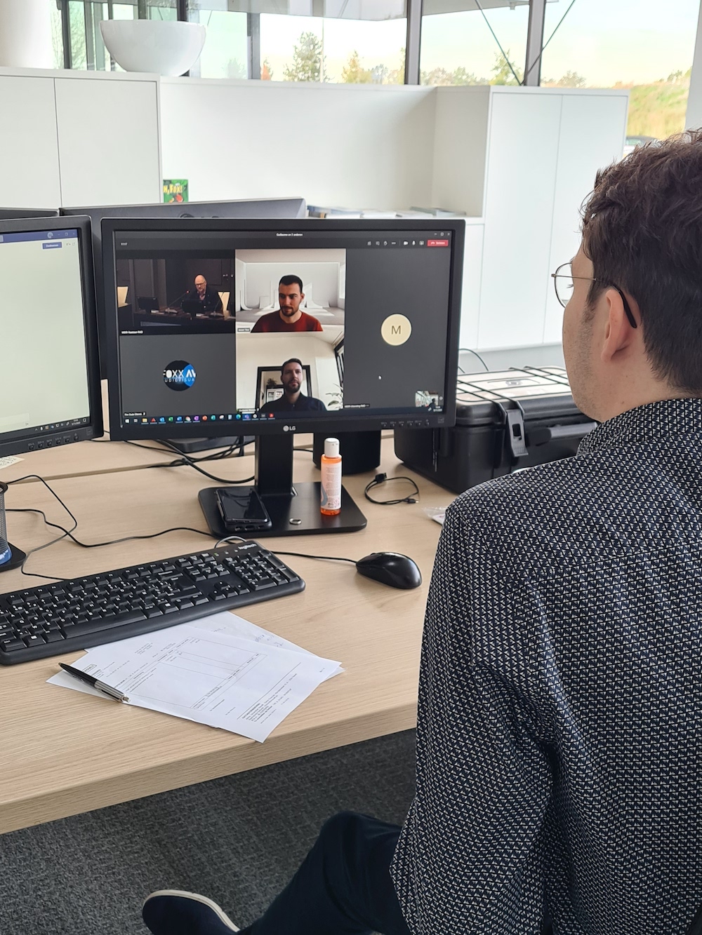 Lösung MS Teams in der Ratskammer von FOXX AV