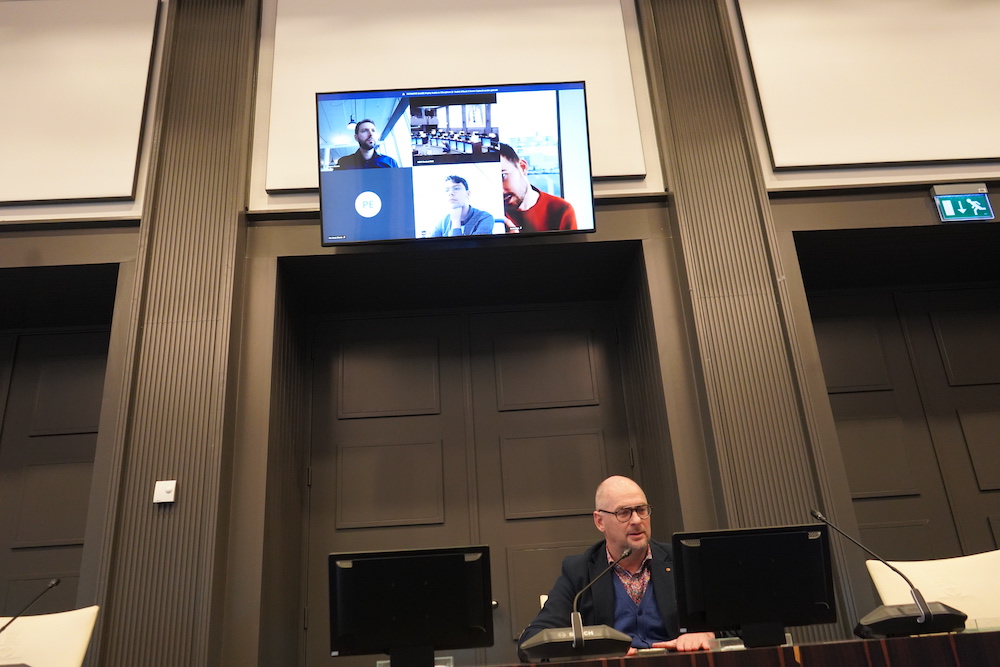 Lösung MS Teams in der Ratskammer von FOXX AV