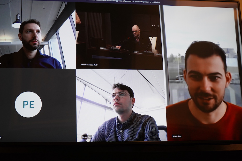 Lösung MS Teams in der Ratskammer von FOXX AV