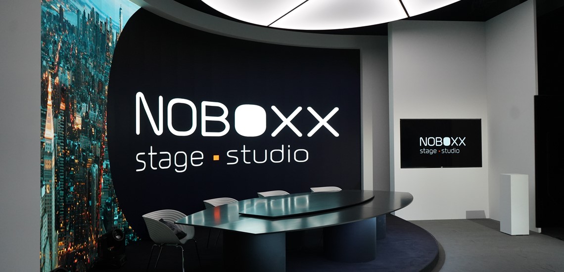 NOBOXX Stage • Studio für Online-Veranstaltungen von FOXX AV- und CAS-Ausstellungen