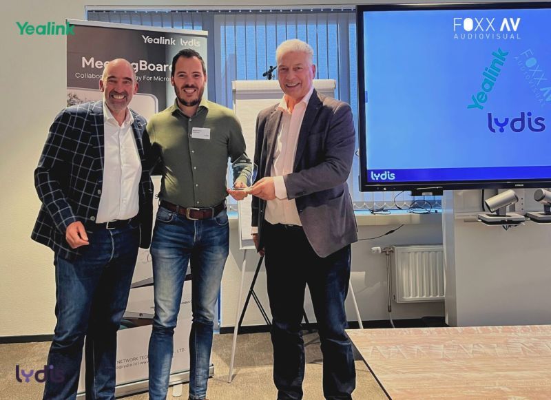 FOXX AV wordt Premium Partner Lydis  / Yealink